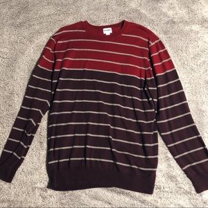 Sweater red and red wine